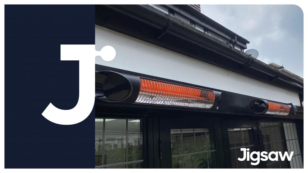 Jigsaw's outdoor power heaters
