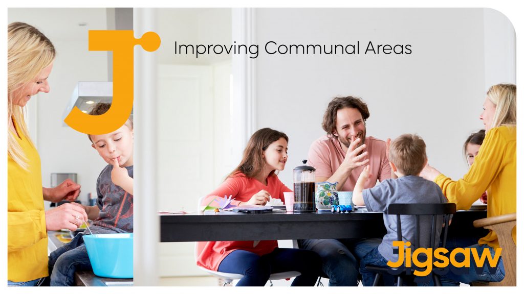 Improving communal area with better heating to save energys