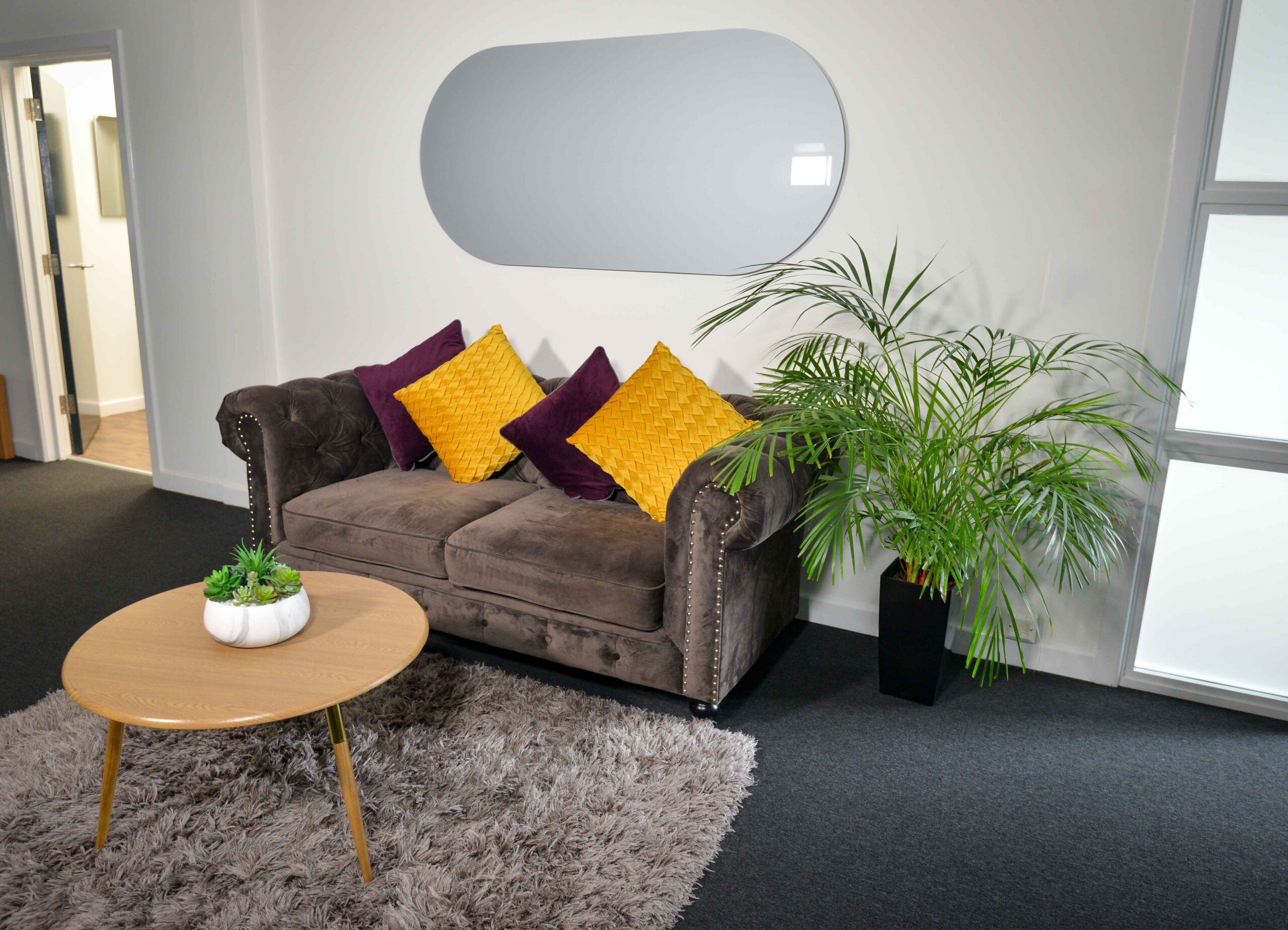 INFRARED GLASS HEATER, GREEN PLANT
