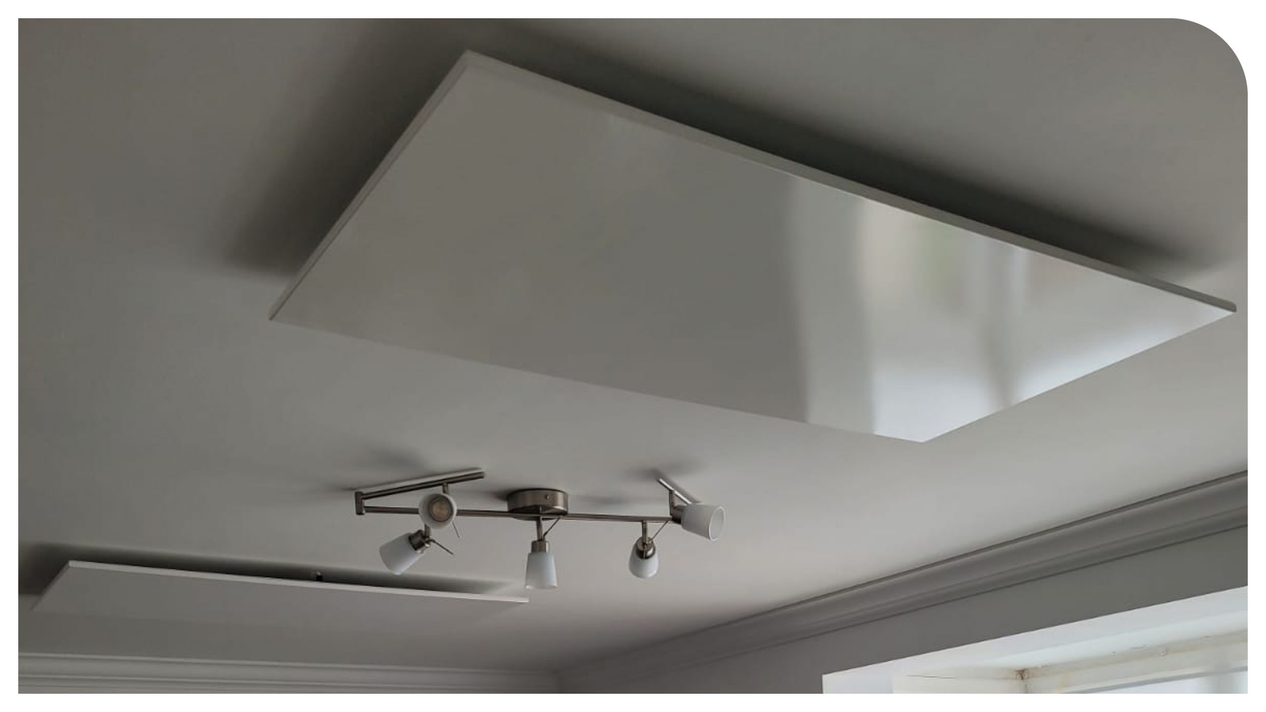 Infrared ceiling heaters, infrared heaters,